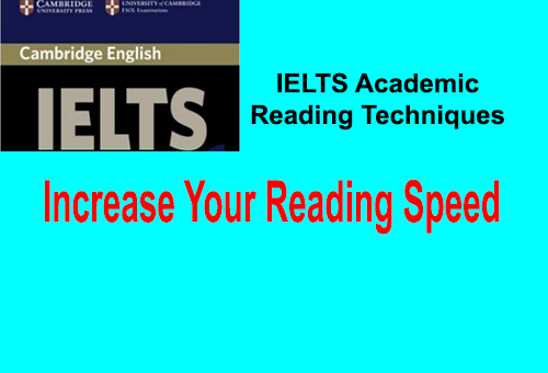 Techniques To Increase Your Reading Speed