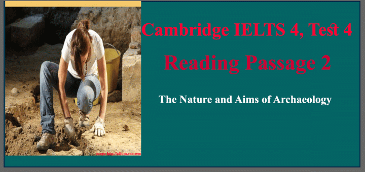 The Nature and Aims of Archaeology