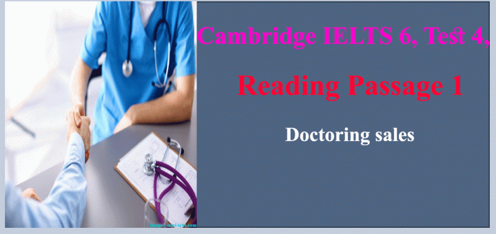 Doctoring sales