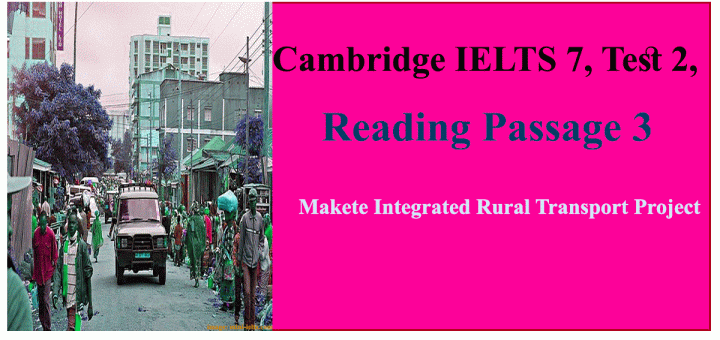  Makete Integrated Rural Transport Project