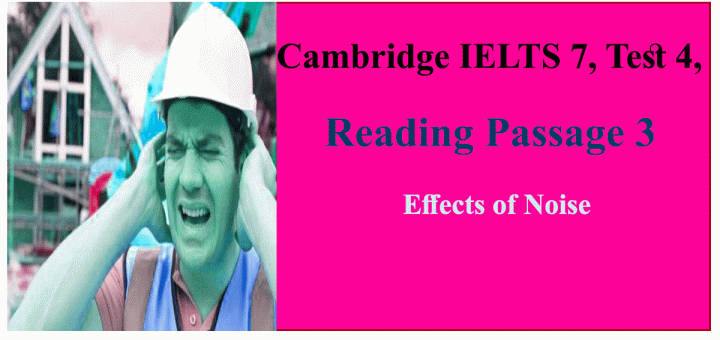 EFFECTS of Noise