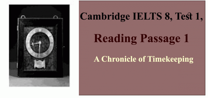 A Chronicle of Timekeeping