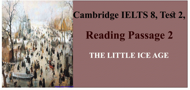 THE LITTLE ICE AGE