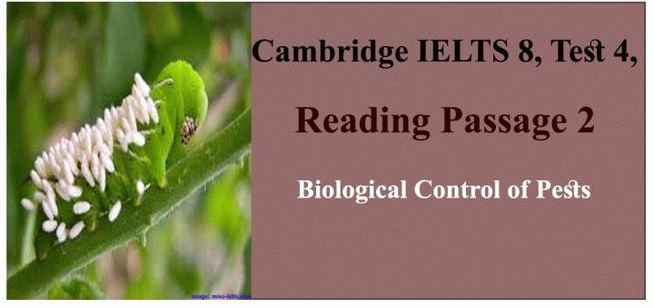 Biological Control of Pests