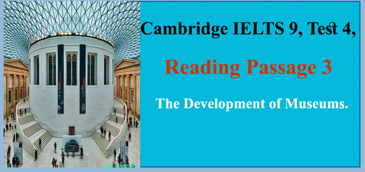 The Development of Museums.