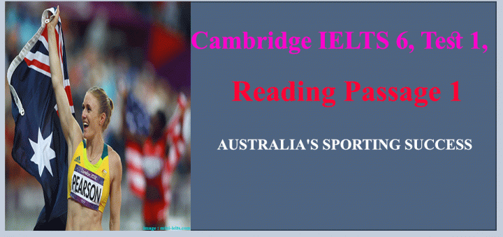 AUSTRALIA'S SPORTING SUCCESS