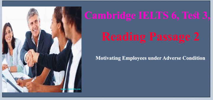 Motivating Employees under Adverse Condition