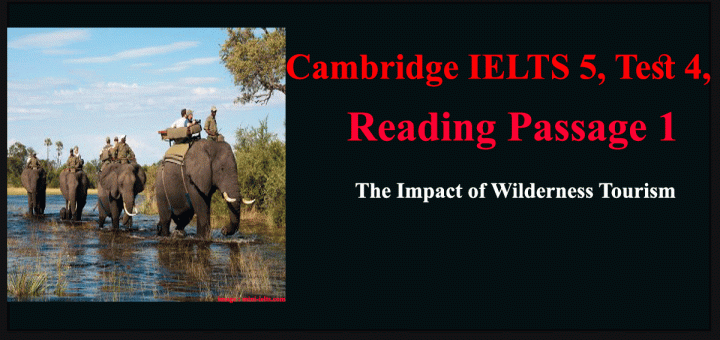 The Impact of Wilderness Tourism