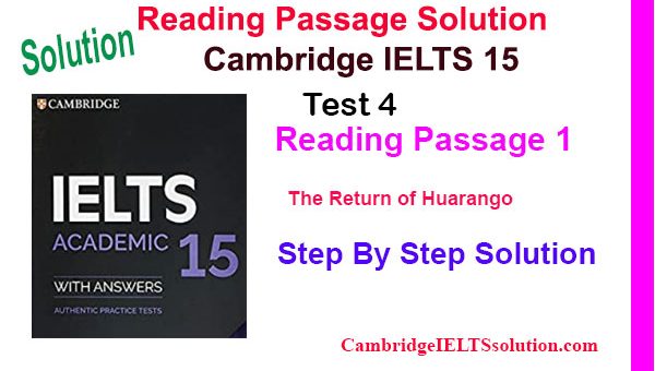 Cambridge-IELTS-15,-Test-4,-Reading-Passage-1 The Return of Huarango