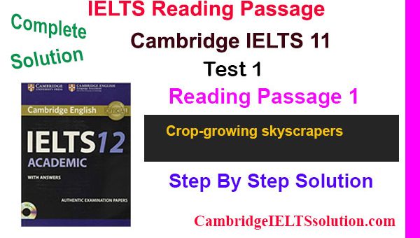 Cambridge-IELTS-11,-Test-1,-Reading-Passage-1 Crop-Growing Skyscrapers